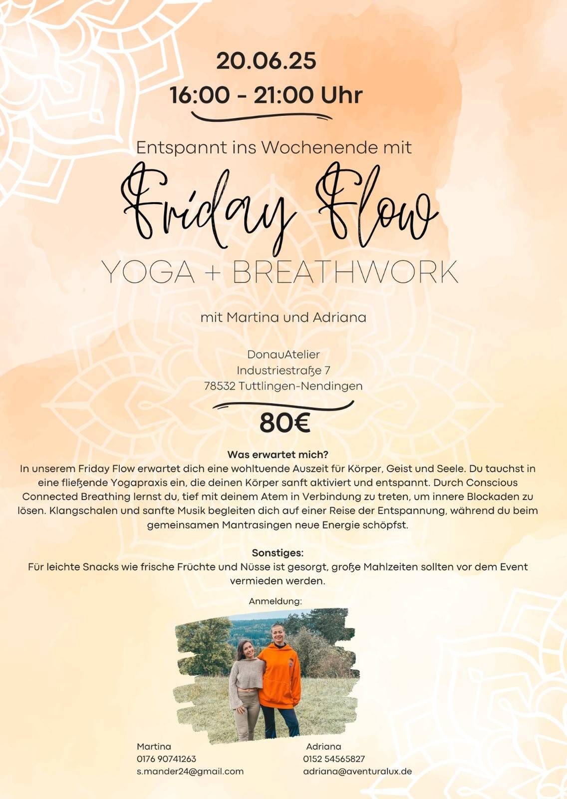 Friday Flow Yoga und Breathwork