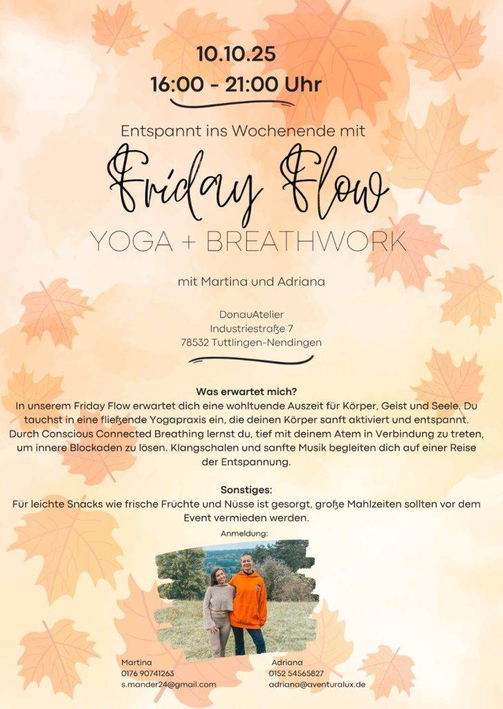 Friday Flow Yoga + Breathwork
